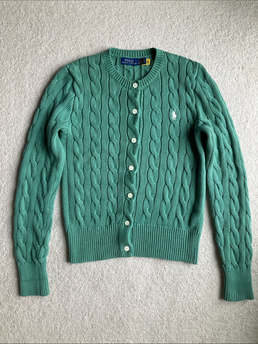 Polo Ralph Lauren cotton cable-knit cardigan